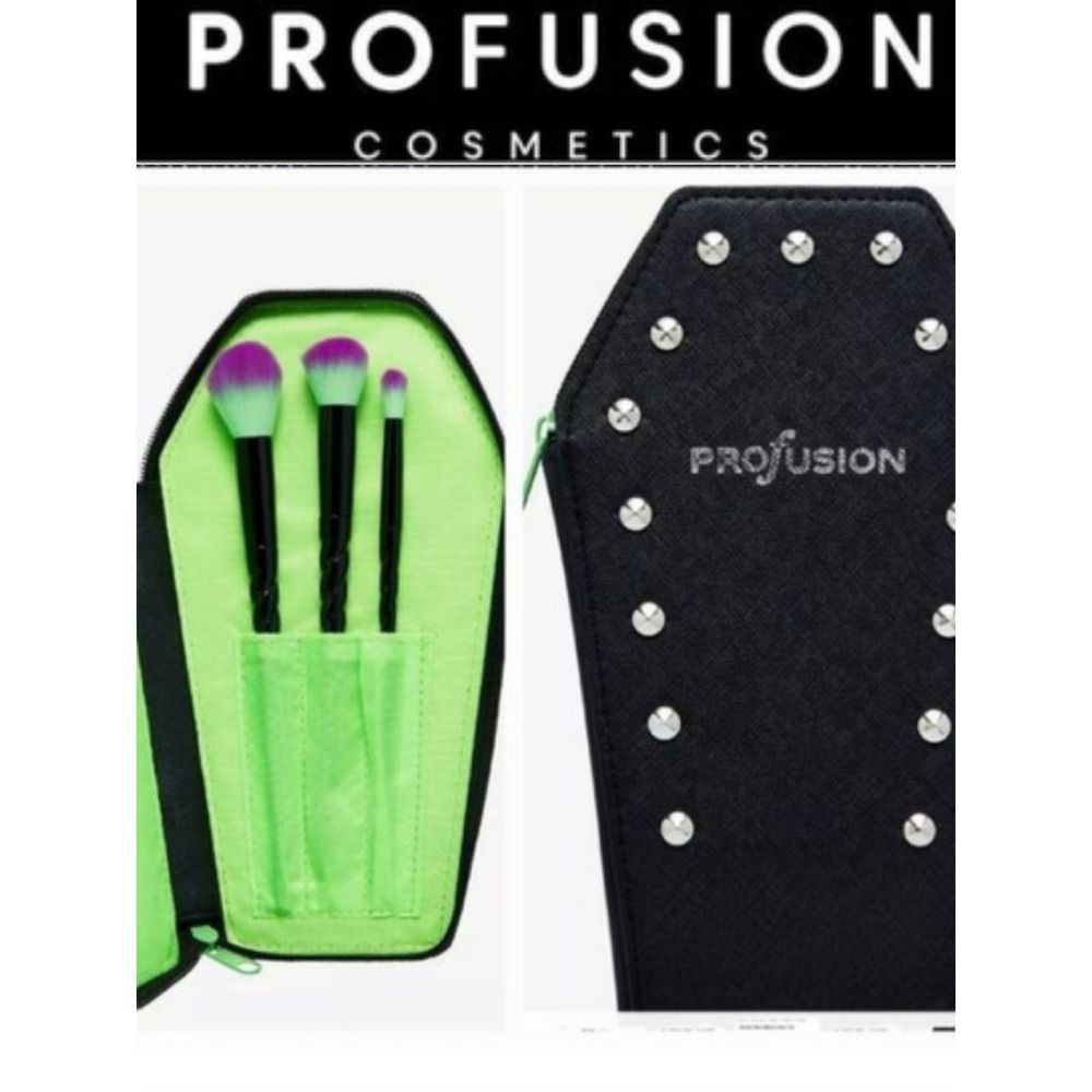 Profusion Cosmetics Electric Bride Brush Set & Case
